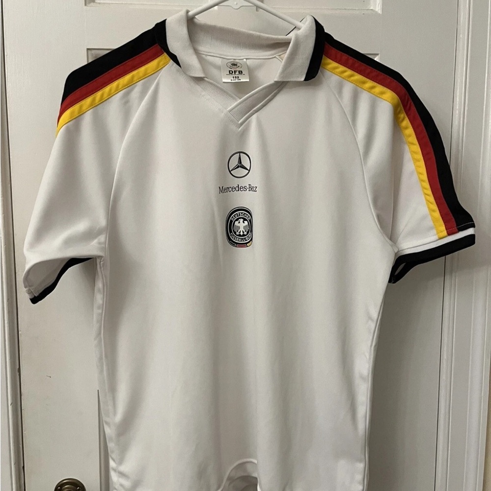 Rate Germany National Football Team DFB youth soccer jersey Mercedes  Size M